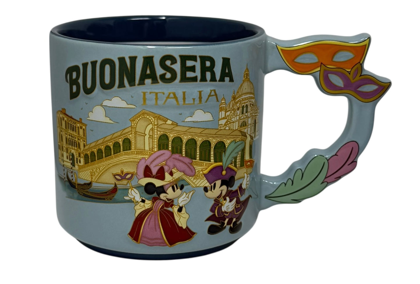 Walt Disney World Epcot Italia Mickey Stacking Mug-Italy World Showcase