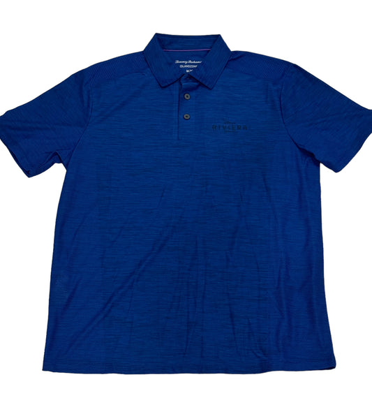 Disney Riviera Resort Tommy Bahama Polo Shirt-Blue