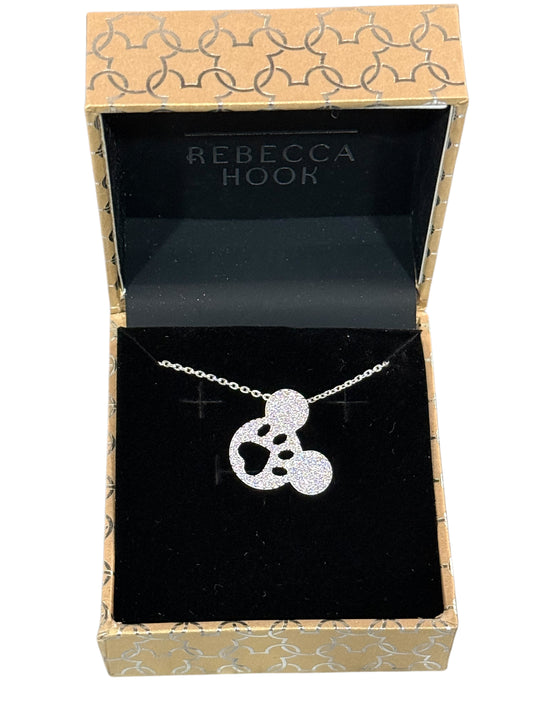 Disney Mickey Paw Print Necklace Rebecca Hook 2024