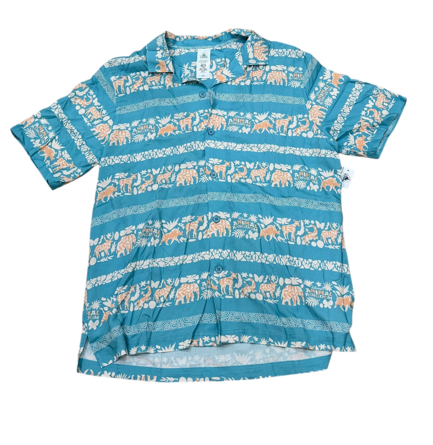 Disney Animal Kingdom Woven Button Shirt-Circle of Life
