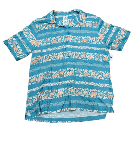Disney Animal Kingdom Woven Button Shirt-Circle of Life