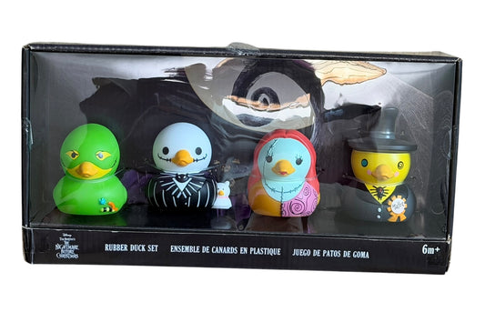 Disney Rubber Duck Set Nightmare Before Christmas
