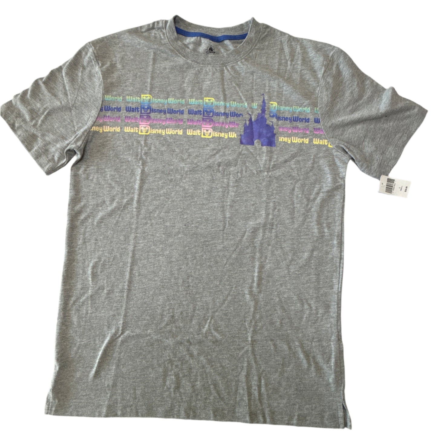 Disney World Water Color Castle Shirt - Small