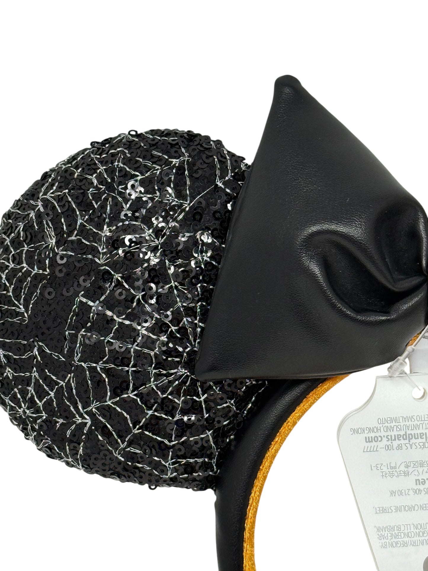 Disney Minnie Spiderwebs Ears Headband Halloween