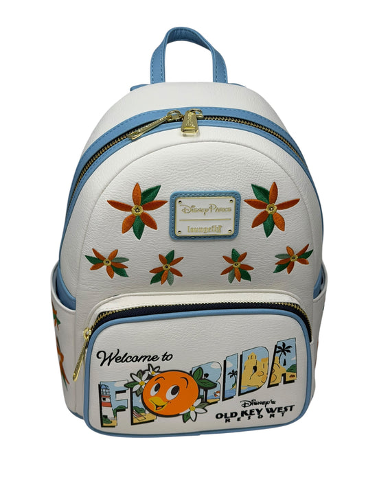 Disney Old Key West Resort Loungefly Backpack - Florida Orange Bird