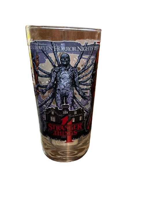 Universal Studios Stranger Things Glass Halloween Horror Nights 2023