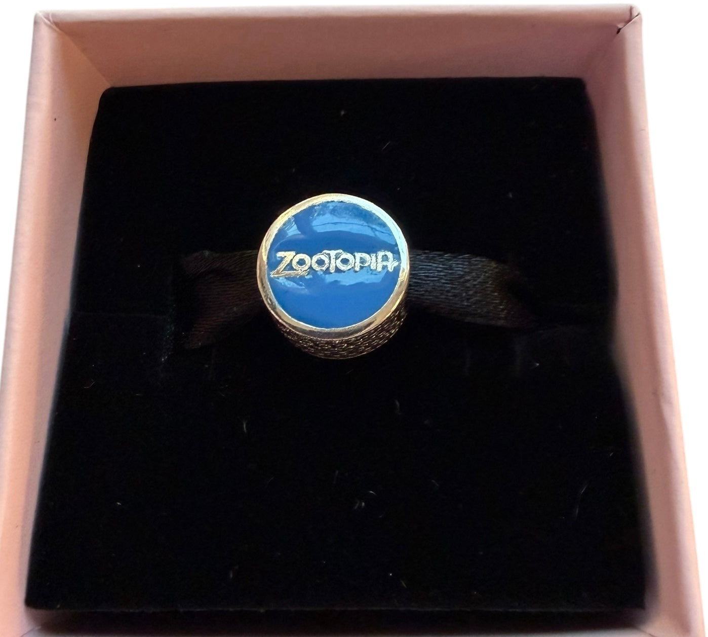 Disney Zootopia Pandora Bead Charm Blue