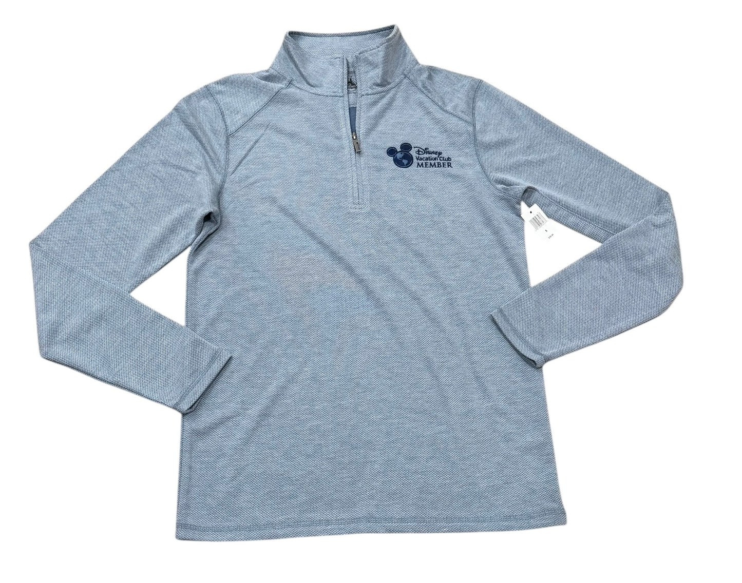 Disney Vacation Club Member Mickey 1/4 Zip Pullover DVC Embroidered