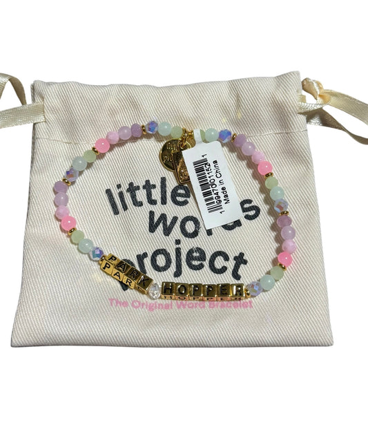 Disney Little Words Project Bracelet-Park Hopper