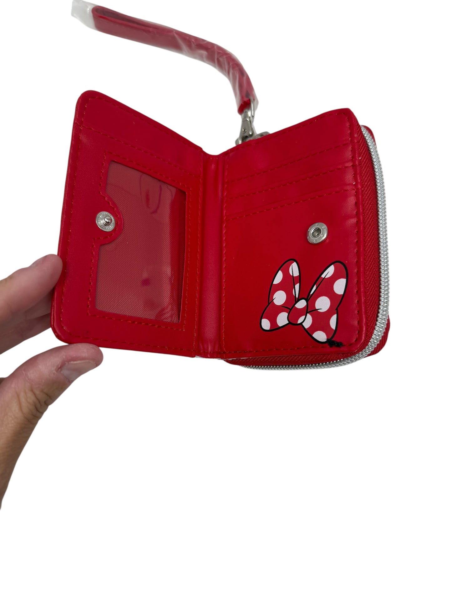Disney Minnie Glitter Wristlet Wallet