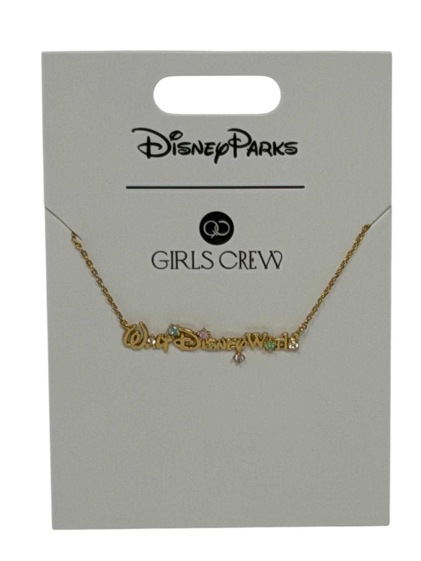 Walt Disney World Girls Crew Necklace