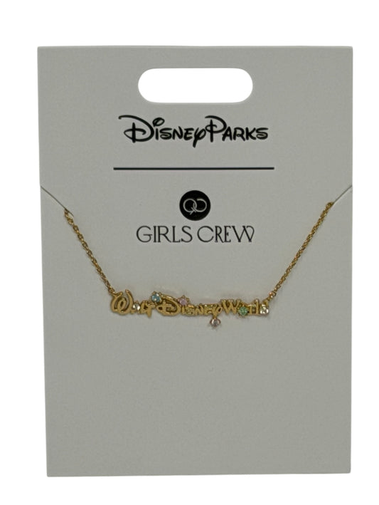 Walt Disney World Girls Crew Necklace