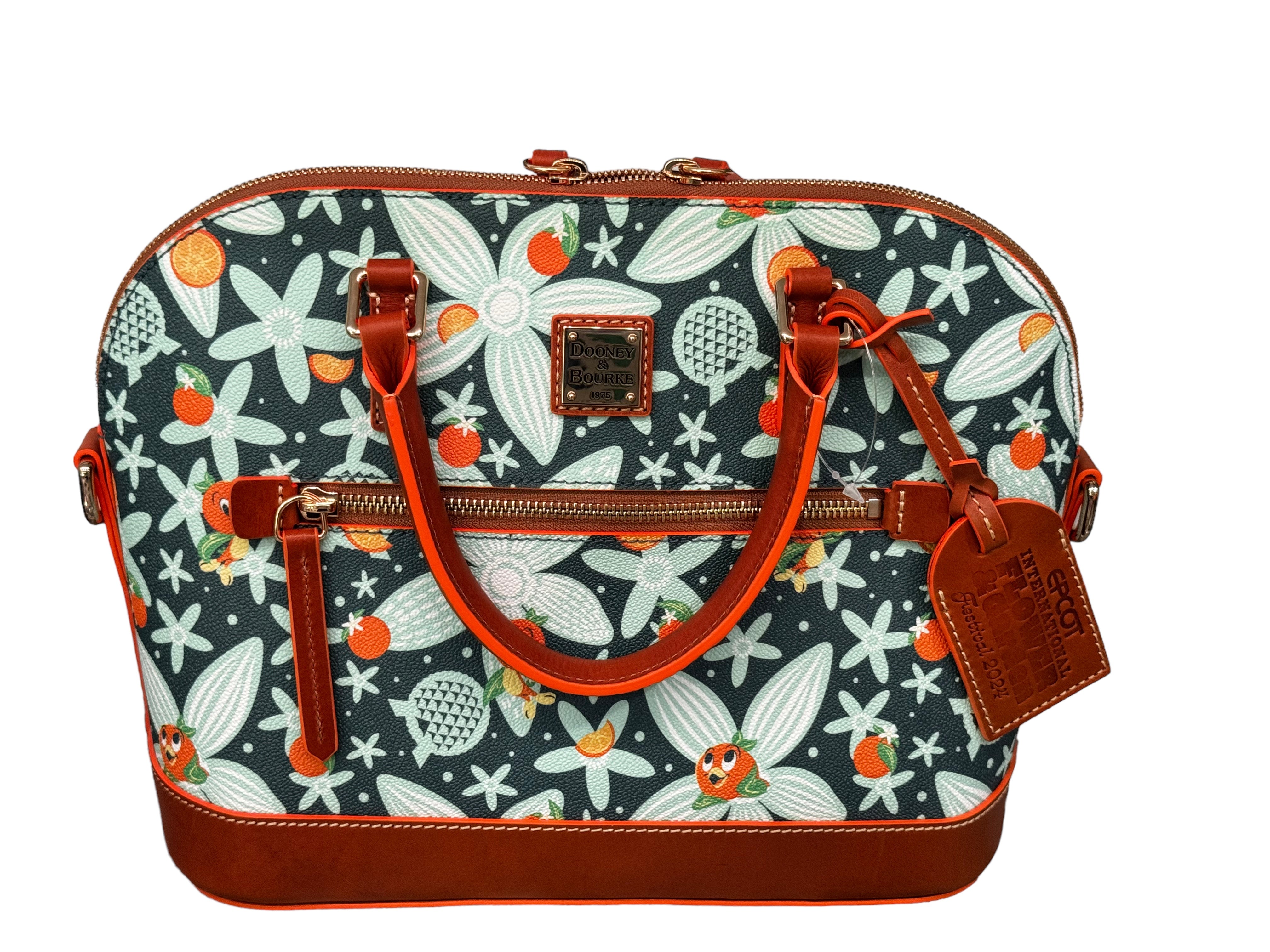 Disney Dooney & Bourke retailer EPCOT Orange Bird Tote Purse