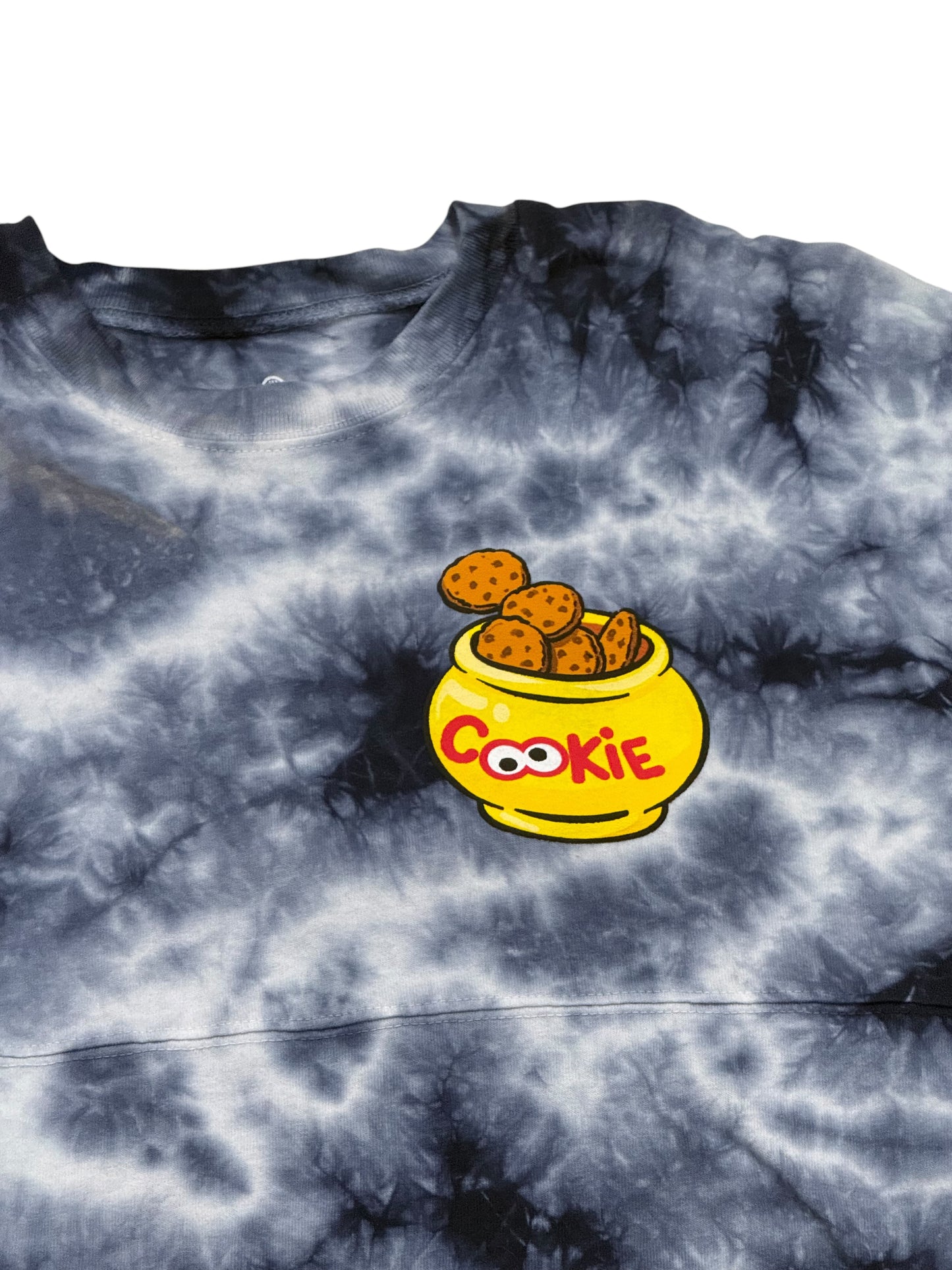 Sesame Street Cookie Monster Spirit Jersey Tie Dye