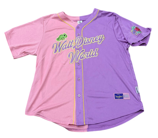 Walt Disney World Baseball Jersey-Rapunzel Tangled