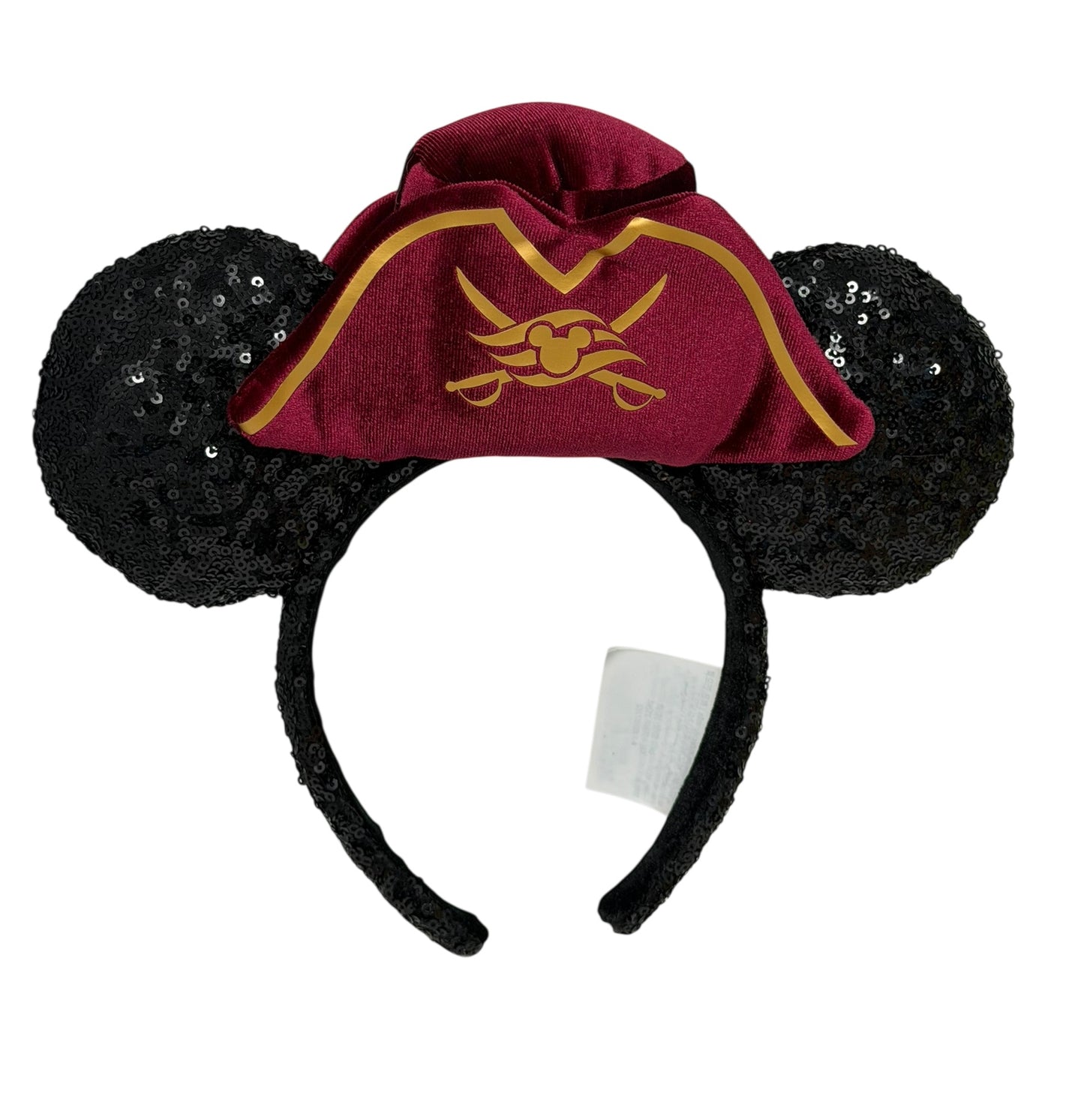 Disney Cruise Line Ears-Pirate Mickey Sequin