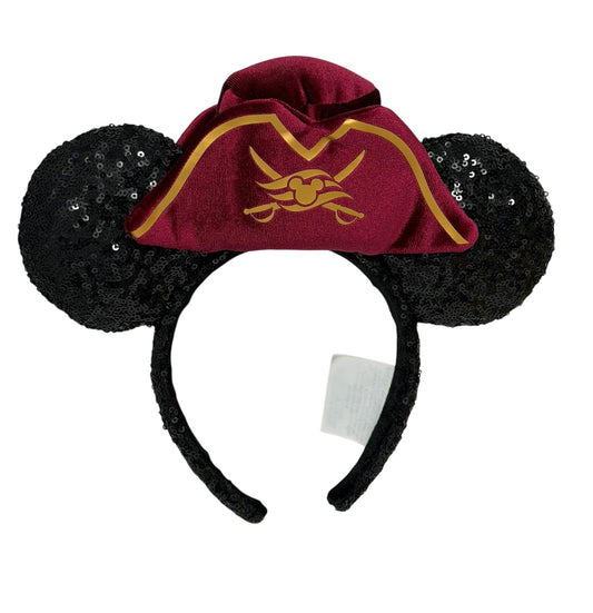 Disney Cruise Line Ears-Pirate Mickey Sequin