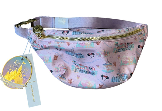 Disneyland Pink Castle Stoney Clover Belt Bag Fanny Pack