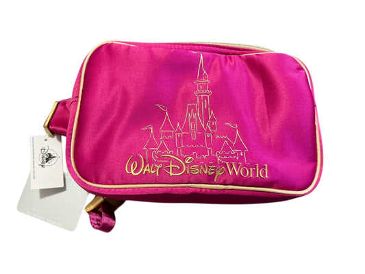 Walt Disney World Cinderella Castle Belt Bag Waist Hip Bum  Pouch Fanny Purse