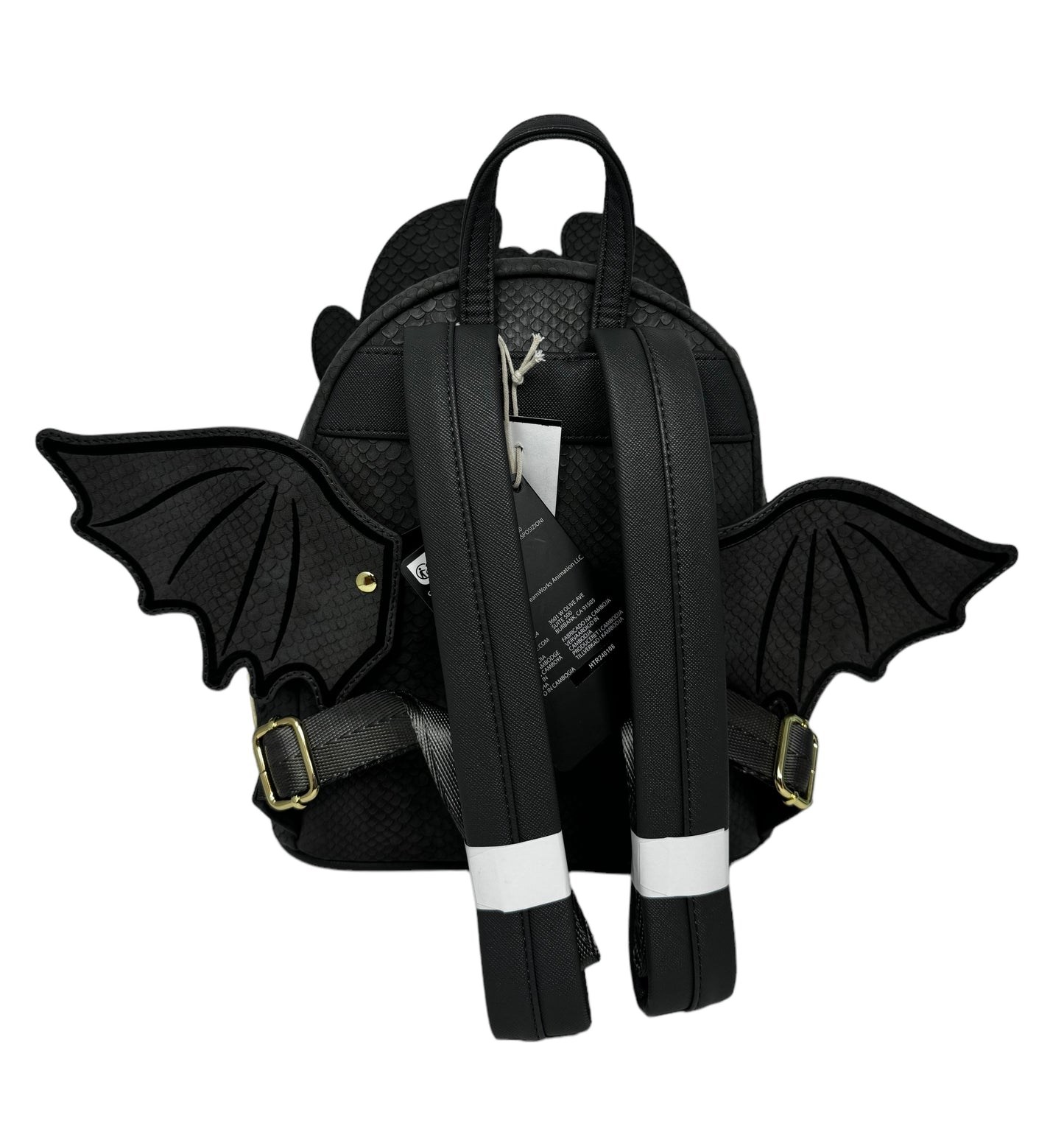 Universal Studios How to Train Your Dragon Toothless Loungefly Backpack