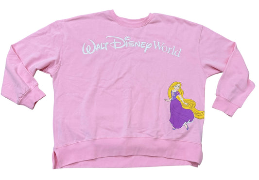 Walt Disney World Rapunzel Pullover Tangled Pink