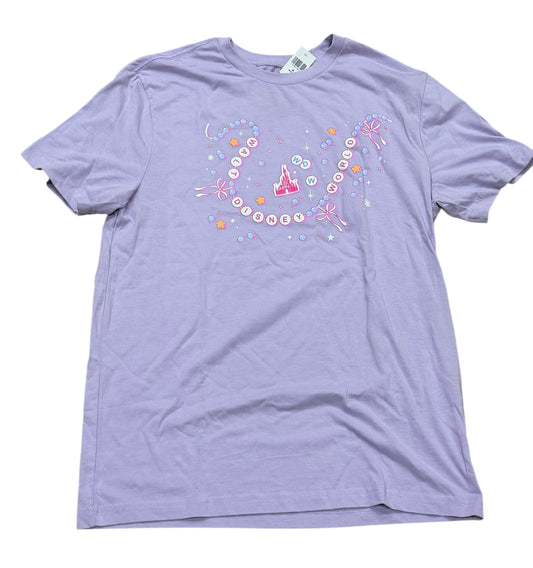 Walt Disney World Bead Castle Shirt-Purple