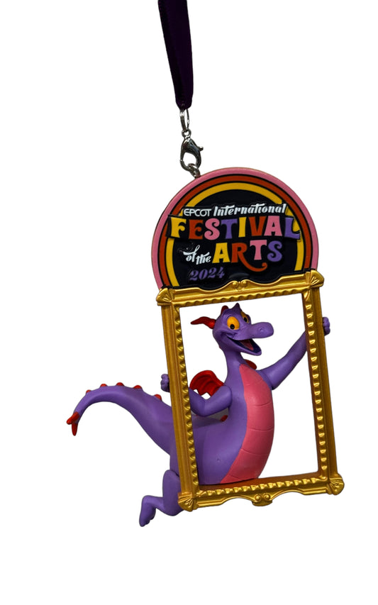 Disney Epcot Festival of Art 2024 Figment Ornament