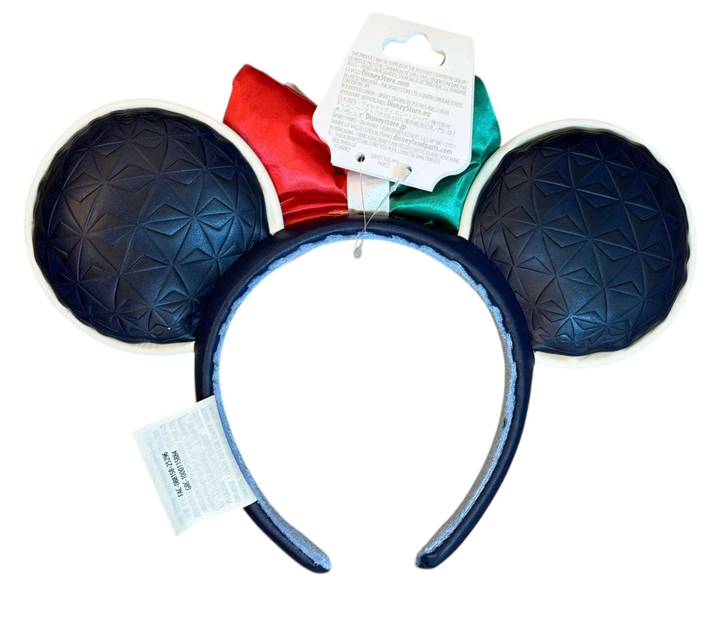 Disney Epcot Italia Ears Headband-Spaceship Earth-Italy World Showcase