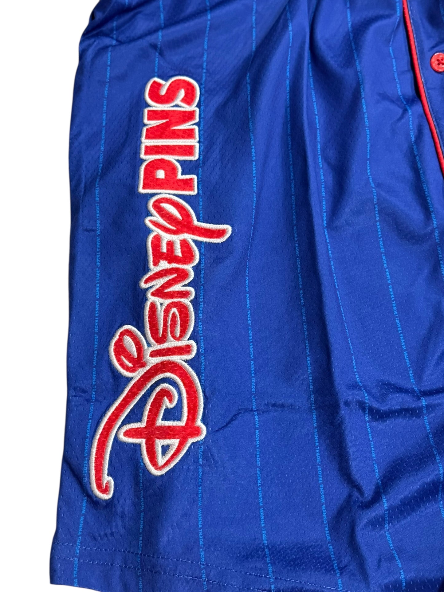Disney Pins 25th Anniversary Baseball Jersey Large