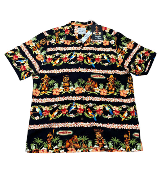 Walt Disney Tiki Room Tommy Bahama Bahama Button Shirt