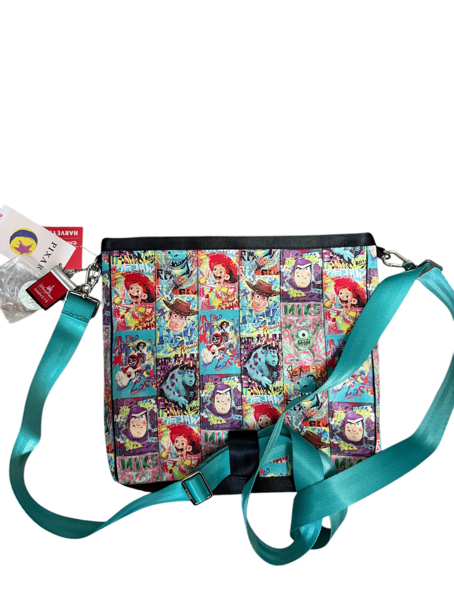 Harveys Disney Parks Pixar Convertible Streamline Crossbody Bag