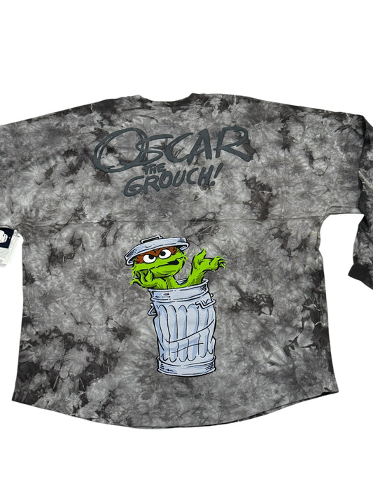 Sesame Street Oscar the Grouch Spirit Jersey Tie Dye