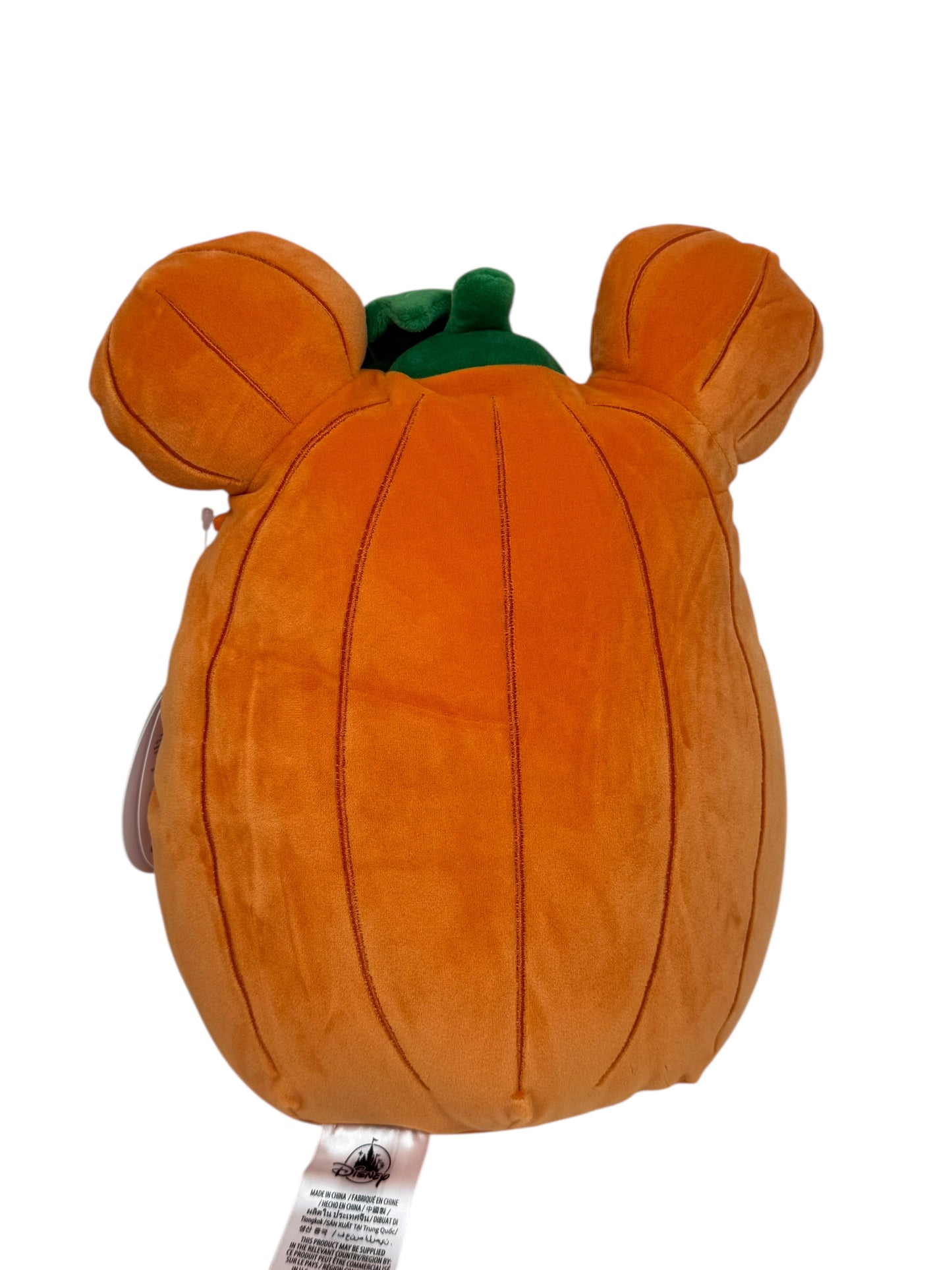 Disney Mickey Pumpkin Squishmallows Plush 10”