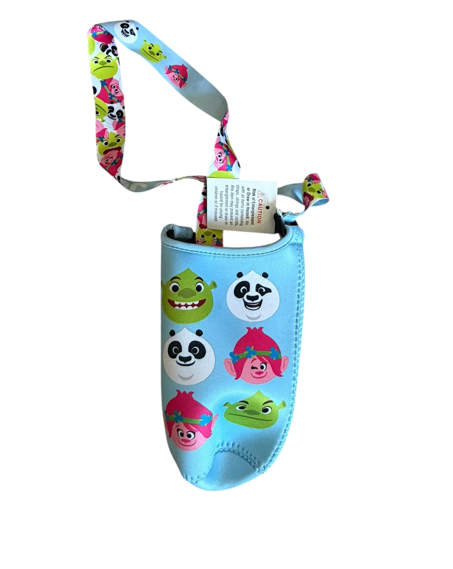 Universal Studios Water Bottle Holder-Shrek, Trolls, Kungfu Panda