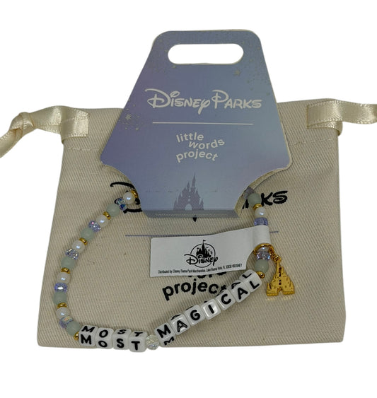 Disney Little Words Project Bracelet-Most Magical Castle