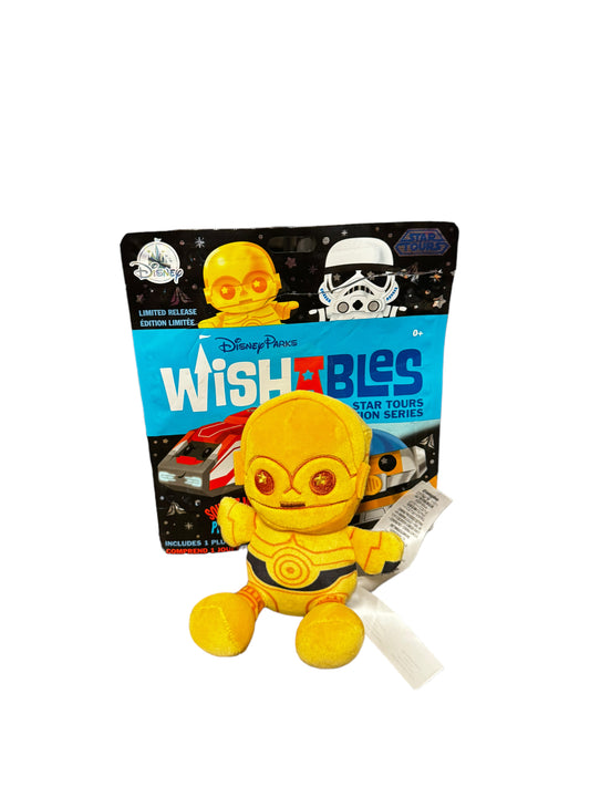 Disney Star Wars Star Tours C3PO Wishable Plush