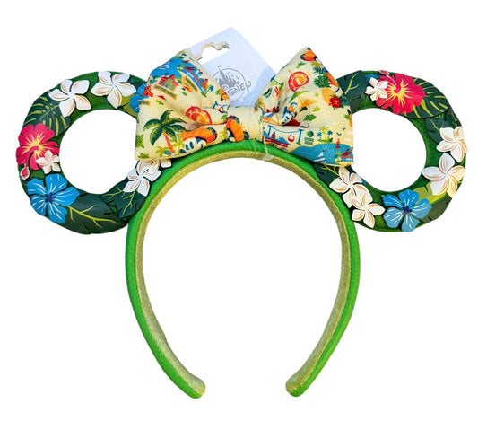 Disney Caribbean Beach Minnie Ears Headband