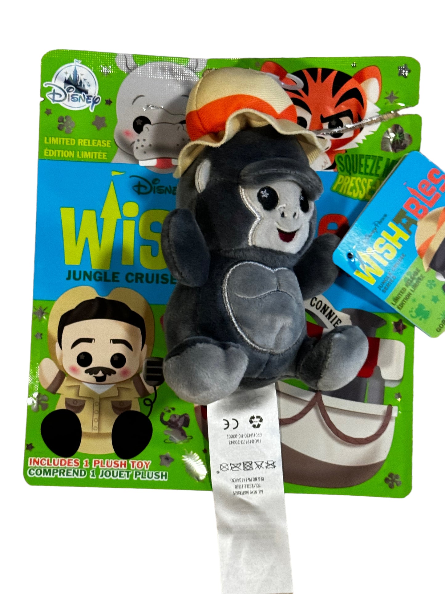 Disney Jungle Cruise Gorilla Wishables