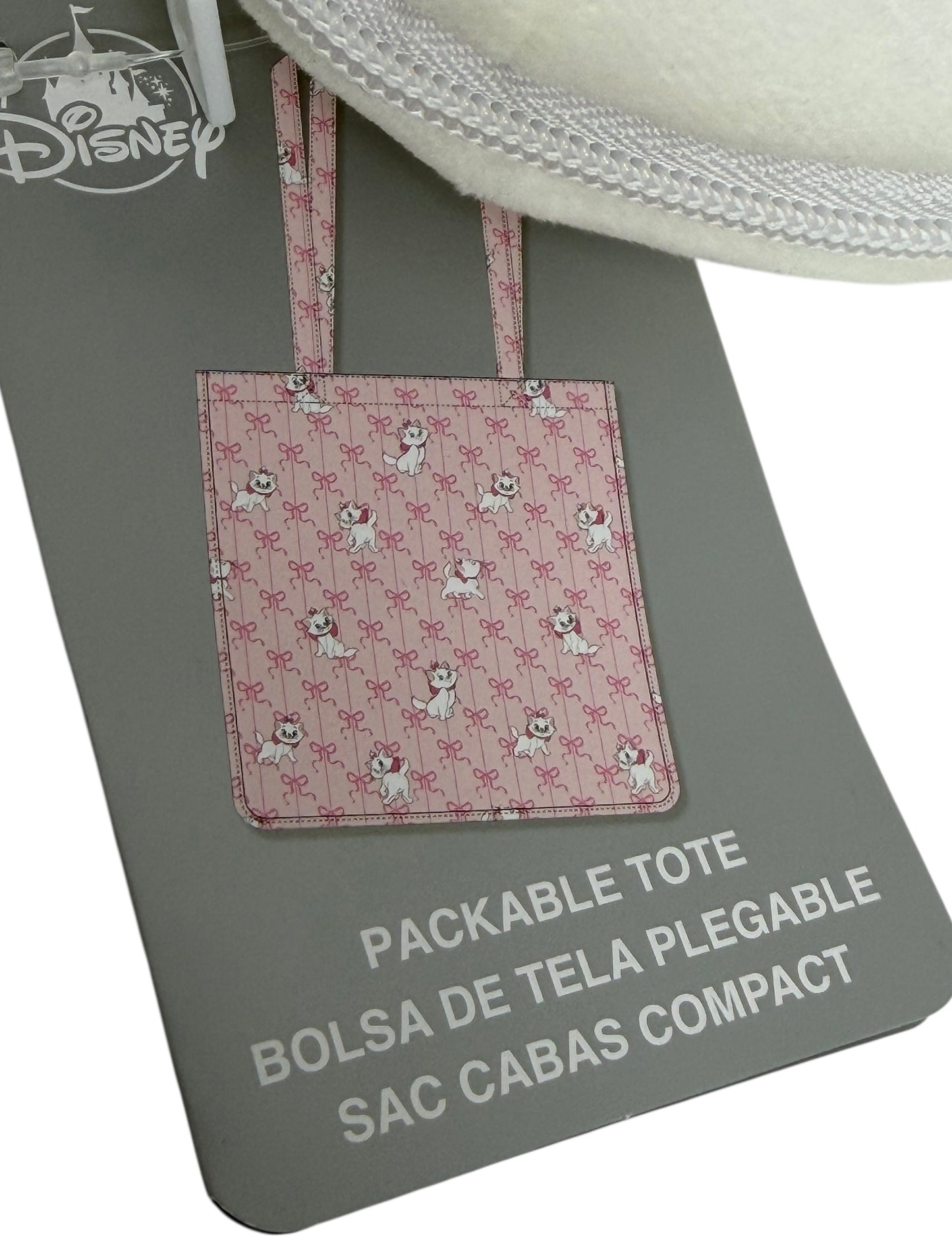 Disney Aristocrats Marie Plush Clio Reusable Tote Packable