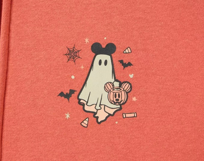 Disney Store Exclusive Boo To You Mickey Ghost Zip Hoodie 3XL