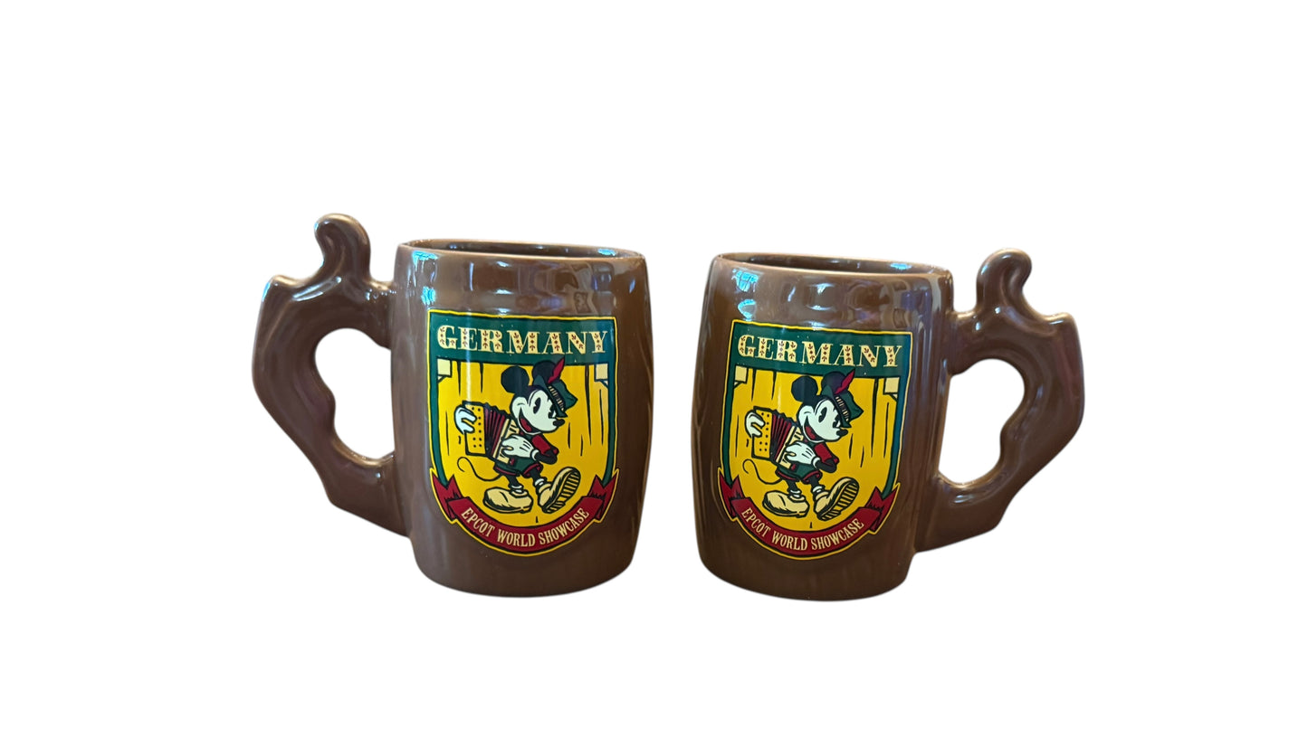 Disney Epcot Germany Mickey Barrel Mug