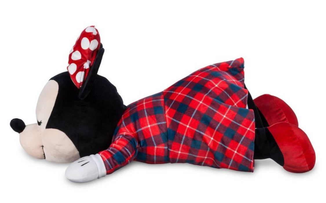 Disney Minnie Flannel Cuddleez Plush Holiday