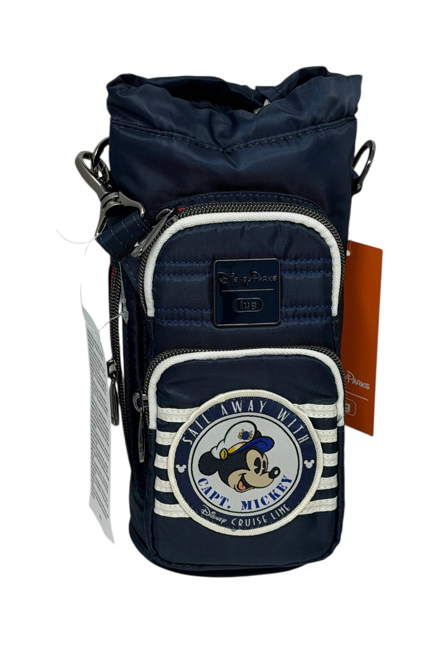 Disney Cruise Line DCL Mickey Lug Water Bottle Bag