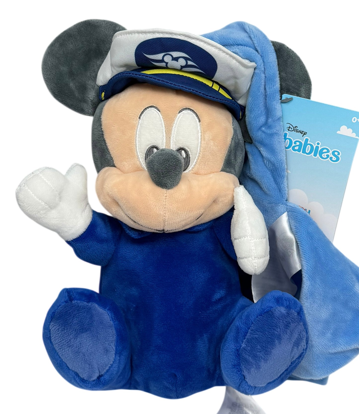Disney Cruise Line Captain Mickey Babies in Pouch Plush