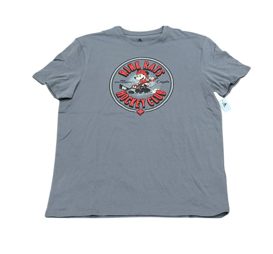 Disney Epcot Canada Mickey Rink Rats Hockey Club Shirt