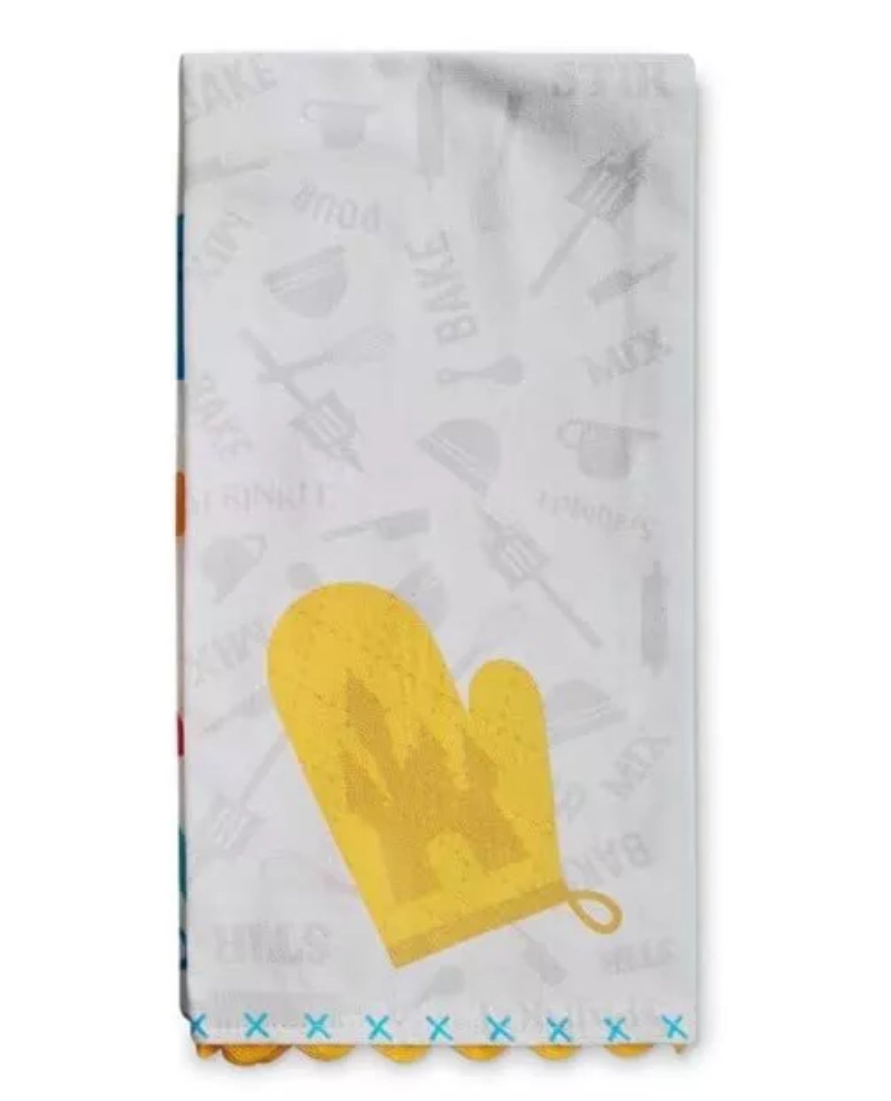 Disney Recipe Mickey Waffle Kitchen Towel