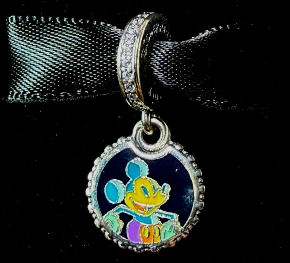 Disney Parks D23 Destination Mickey Pandora Dangle Charm