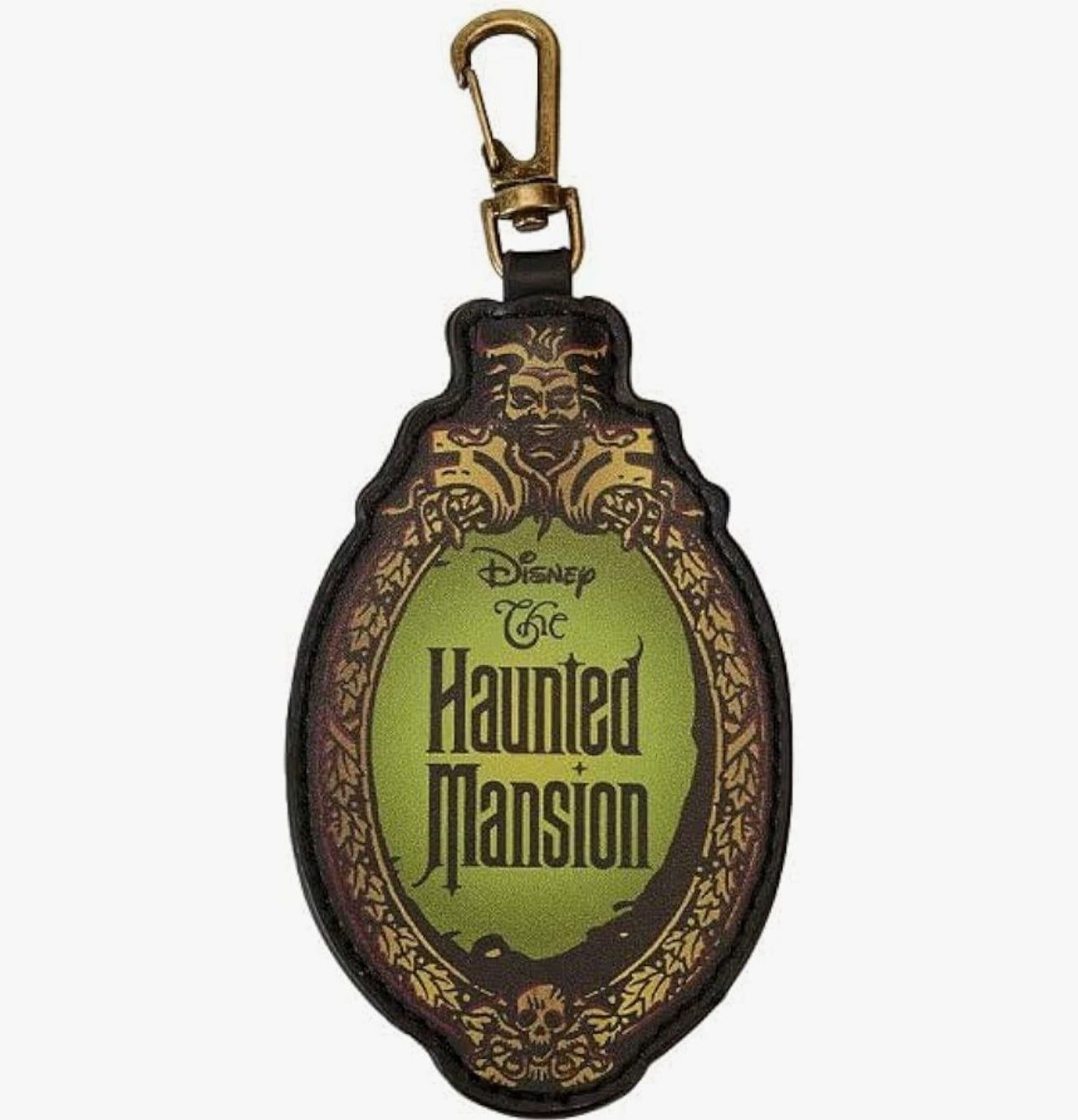 Disney Haunted Mansion Clock Loungefly Crossbody Bag Purse