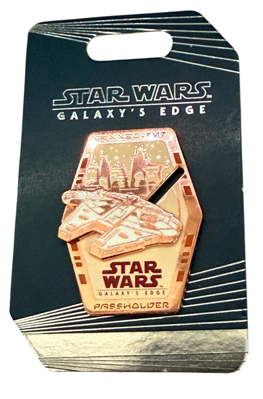 Disney Star Wars Galaxy Edge Passholder Pin-Millennial Falcon