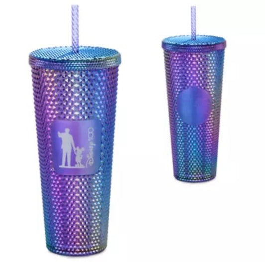 Disney100 Mickey & Walt Partners Starbucks Studded Tumbler